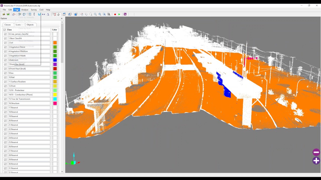 Manage Massive Point Cloud Data with VisionLiDAR