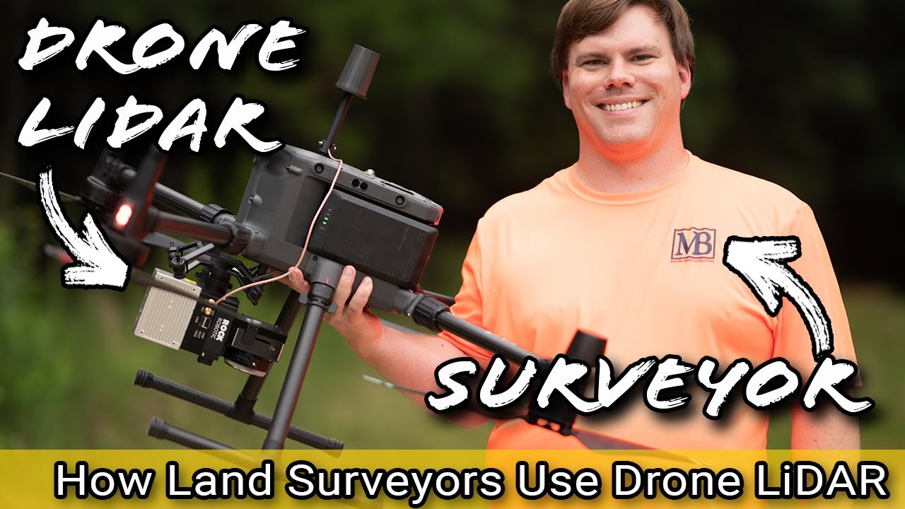 How do Land Surveyors uses Drone LiDAR technology?