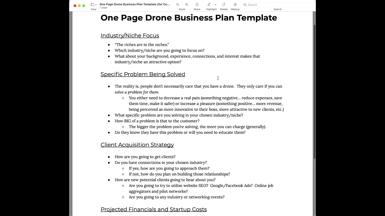 CONTEST - Enter Our Drone Business Plan Contest For A Chance To Win!