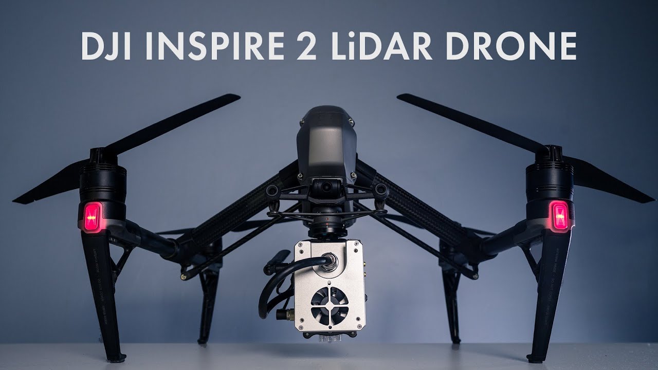 DJI Inspire 2 LiDAR Drone - ROCK R1A