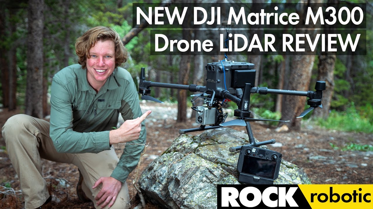 Drone LiDAR Review | DJI M300 | R1A | ROCK robotic