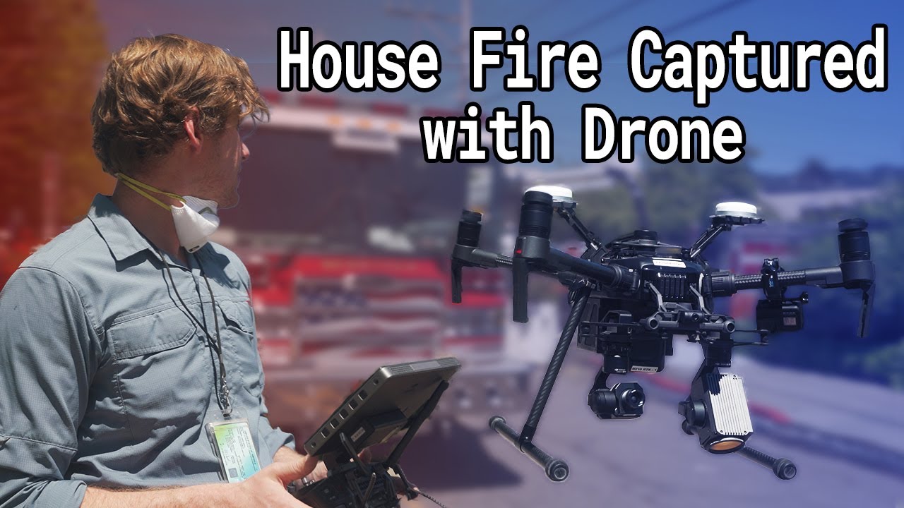 Drone Thermal Firefighter Support