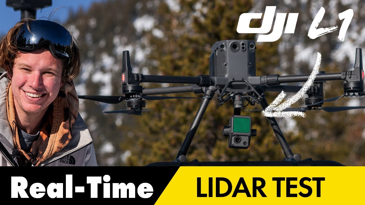 New DJI Zenmuse L1 LiDAR - Real-Time 3D data Review