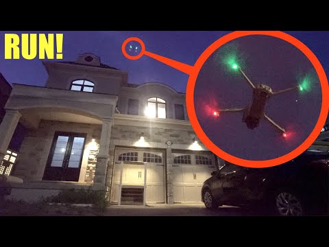 if you ever see a drone flying above your house you need to LEAVE and RUN away fast!!